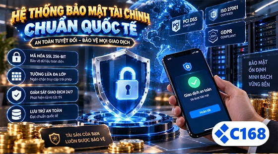 Hệ thống bảo mật tài chính chuẩn quốc tế