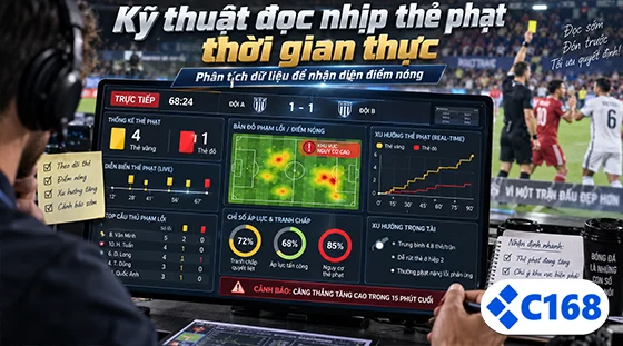 Kỹ thuật bắt kèo thẻ phạt thời gian thực bằng dữ liệu