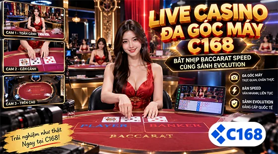 Live Casino Đa Góc Máy C168