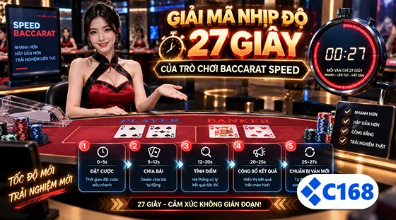 Giải mã nhịp độ 27 giây của trò chơi Baccarat Speed