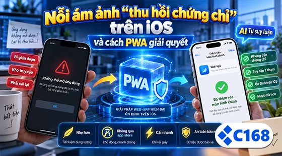 Nỗi ám ảnh "thu hồi chứng chỉ" trên iOS và cách PWA giải quyết