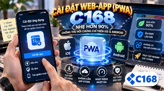 Cài Đặt Web-App (PWA) C168