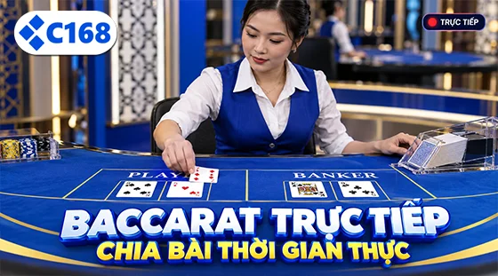 Sảnh casino trực tiếp với dealer thực tế hoạt động 24/7