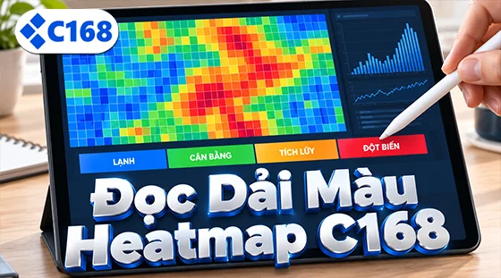 Hướng dẫn đọc dải màu trên biểu đồ nhiệt