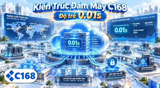 Kiến trúc đám mây đạt độ trễ 0.01 giây