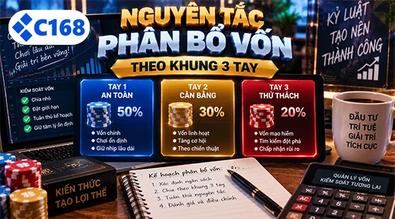 Nguyên tắc phân bổ vốn theo khung 3 tay