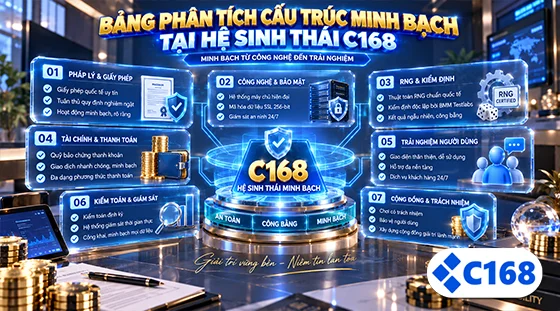 Bảng phân tích cấu trúc minh bạch tại hệ sinh thái C168