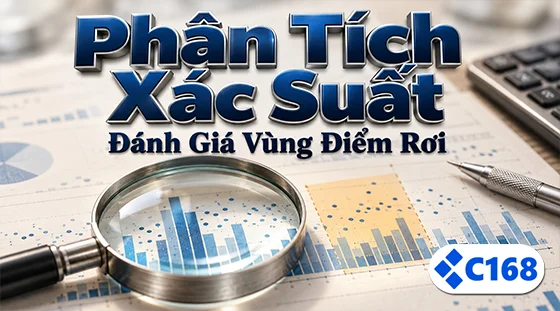Thống kê xác suất để tìm vùng điểm rơi